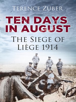 cover image of Ten Days in August